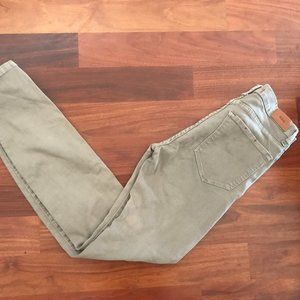 Urban Outfitters BDG Highwaisted Tan Skinny Jeans